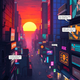 Pixel Prowl - Text-based game