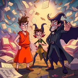 Metamayhem: Whose Adventure Is It Anyway?