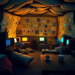 Cozy Web: The Game - Text-based game