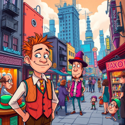Whose Heads Up Anyway? - Text-based game