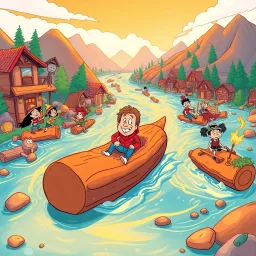 Log Jam: Who's Logs Are These, Anyway? - Text-based game