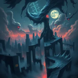 Nightmare Chronicles: Whose Nightmare Is It, Anyway? - Text-based game