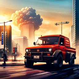 The Kei Truck Hunter - Text-based game