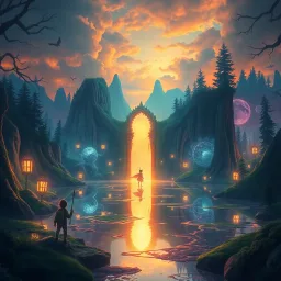 The Reflection Reversal - Text-based game