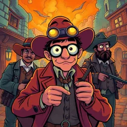 Chrono-Chums: Who's There? - Text-based game
