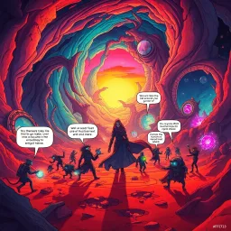 Spectrum Wars: Which Dimension is it Anyway? - Text-based game