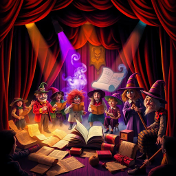 Shadowplay: Whose Witchcraft is it Anyway? - Text-based game