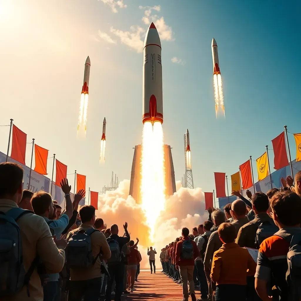 Rocket Rendezvous