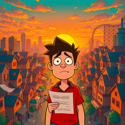 Mortgage Mayhem - Text-based game