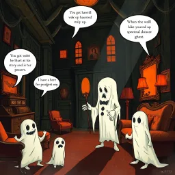 Whose Ghost is it Anyway? - Text-based game