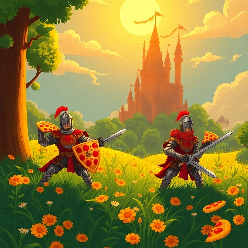 Knights of the Pizza Table