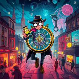 Chrono-Caper: Whose Time Is It Anyway? - Text-based game