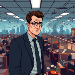 Corporate Conundrum - Text-based game