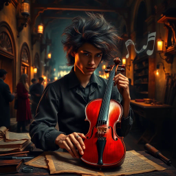 Stradivari's Gambit - Text-based game