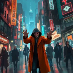Quantum Broker: Shadows of the Future - Text-based game