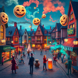 Whose Laughter Is It Anyway? - Text-based game