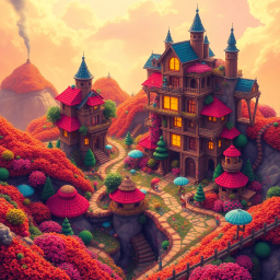 Villages of Data - Text-based game
