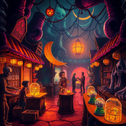 Nightmare Exchange: Whose Dream is it Anyway? - Text-based game