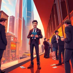 Corporate Crusade - Text-based game