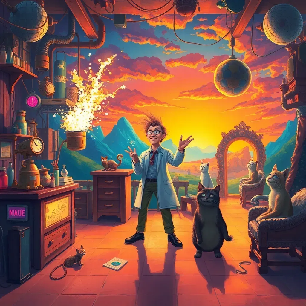 Quantum Whimsy: The Multiverse Misadventure
