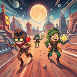 Time Travel & Adventure text games