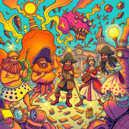 Chronochaos: Whose Time is It Anyway? - Text-based game