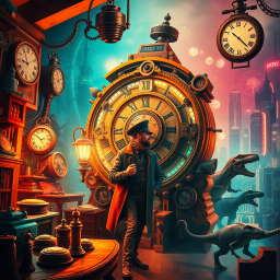 Chronocaper: Whose Time is it Anyway? - Text-based game