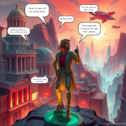 ChronoClash: Whose Time Is It Anyway? - Text-based game