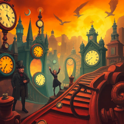 ChronoChaos: Whose Time is It Anyway? - Text-based game