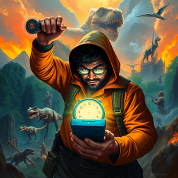 ChronoChase: Whose Time Is It Anyway? - Text-based game