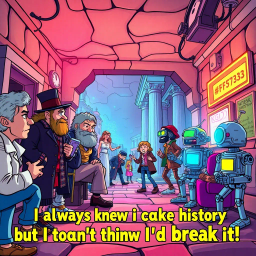Chrono-Capers: Whose Time Is It Anyway? - Text-based game