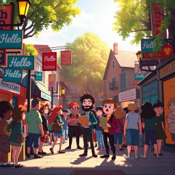 Hello, Whose Hello? - Text-based game