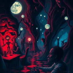 Nightmare Chronicles: Whose Nightmare Is It, Anyway? - Text-based game