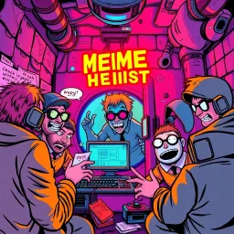 Meme Heist: The Great Reddit Caper - Text-based game