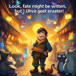 Whose Prophecy Is It Anyway? - Text-based game