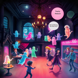 Whose Ghost Is It Anyway? - Text-based game