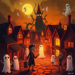Whose Ghost Is It Anyway? - Text-based game
