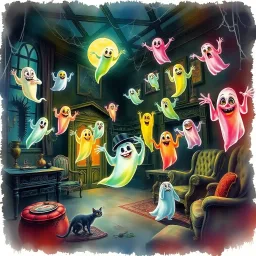 Ghostly Affairs - Text-based game