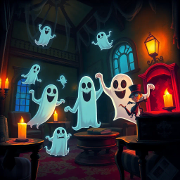 Whose Ghost Is It Anyway? - Text-based game