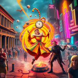 Chronomangle: Whose Time is it Anyway? - Text-based game
