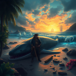 Whale of a Time - Text-based game
