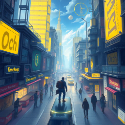 Chronicles of the Time-Locked District - Text-based game