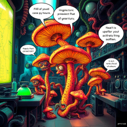 Fungi Fracas - Text-based game