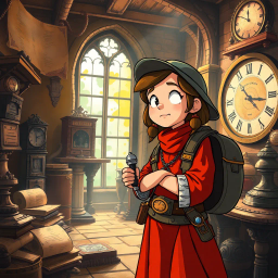 ChronoChaser: Who's Time Is It Anyway? - Text-based game