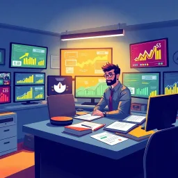 Profit Goes Math - Text-based game