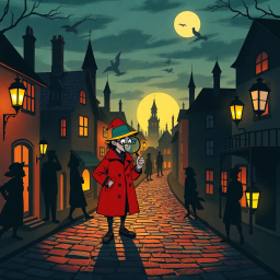Whose Shadow Is It Anyway? - Text-based game
