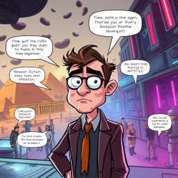 The Paradoxical Chronicles: Whose Quest Is It, Anyway? - Text-based game