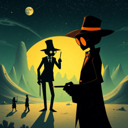 Whose Shadow Is It Anyway? - Text-based game