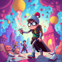 MetaQuest: Whose Adventure is it Anyway? - Text-based game
