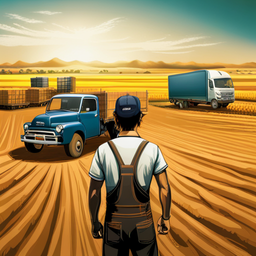 Kei Truckin' USA - Text-based game